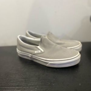 Vans Slip On Gray Size 8 Men’s